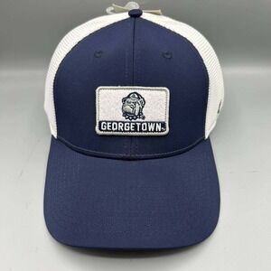 Georgetown Hoyas Trucker Hat Men L-XL NCAA The Game Stretch Fitted Cap New